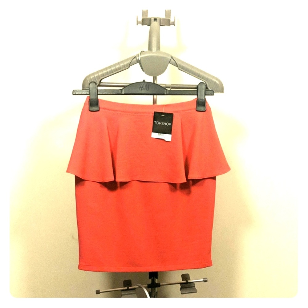 Peplum skirt